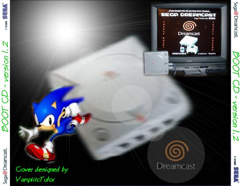 Sega Dreamcast BootCD Game Covers Box Scans Box Art CD Labels Cart Labels